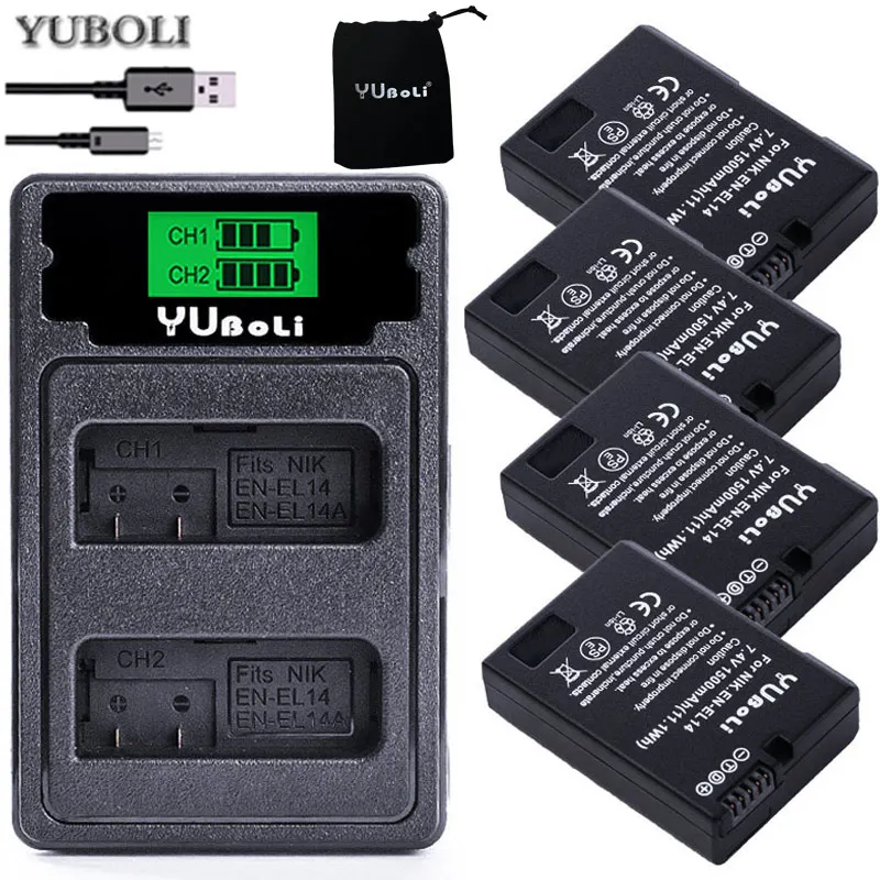 Декодировать bateria ENEL14 en el14a RU EL14 EL14A EN Батарея для nikon Coolpix D3100 D3200 D3300 D5100 D5200 D5300 P7000