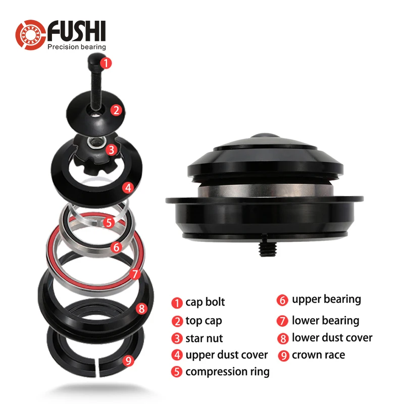 bike headset lager mh p03 30154165mm 4545 2pcs acb straße mtb schräg fahrrad lager acb345 free global shipping