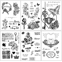 love blessing retro valentines day clear stampsseal for diy scrapbooking card making album decorative silicone stamp craft