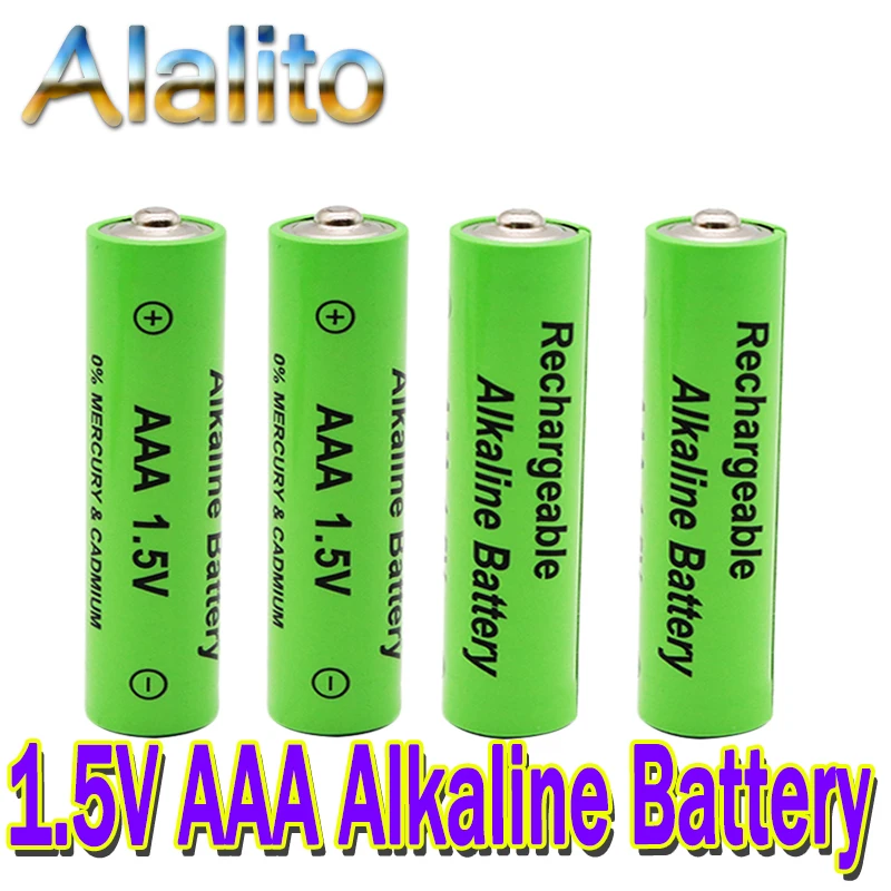 Щелочные аккумуляторные батарейки Alalito AAA 1-20 шт. 2100 мА/ч 1 5 В перезаряжаемые для
