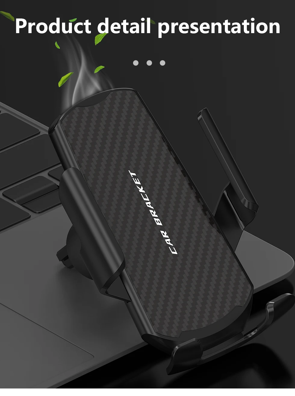 

General Motors Cup Holder Suitable For All Car Ventilated Mobile Phone Holder Xiaomi Huawei Gravity Support Stand