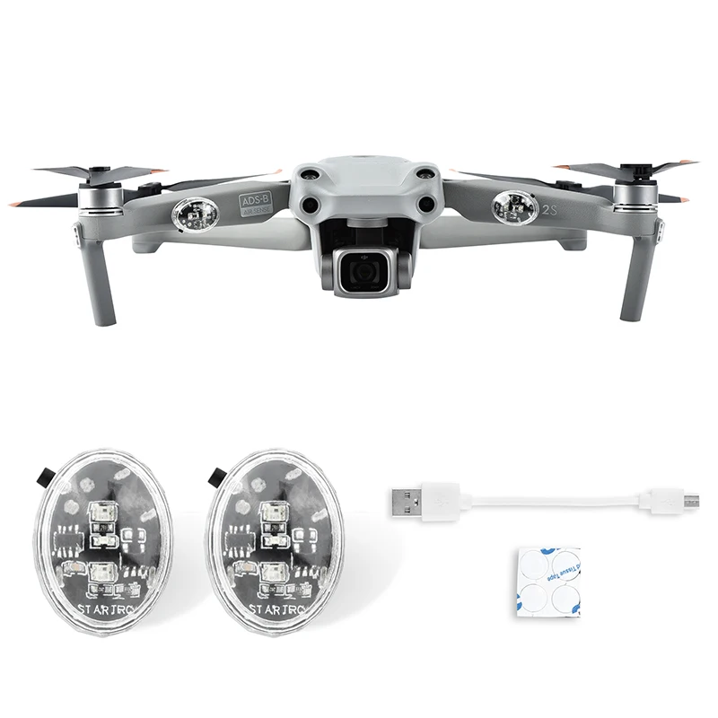 Универсальная перезаряжаемая цветная Стробоскопическая Лампа для DJI Mavic 3/2PRO и