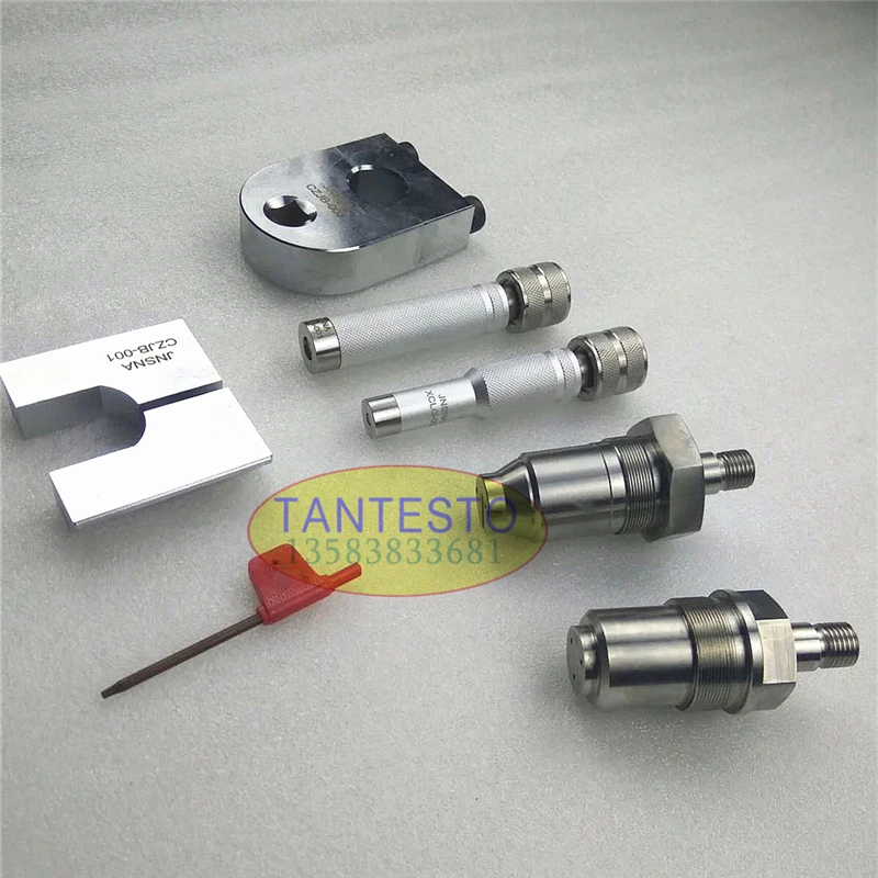 For DELPHI E1 E3 EUI EUP Common Rail Injector Disassemble Clamp Injection Pressure Test AHE Trave Measuring Tool Set |