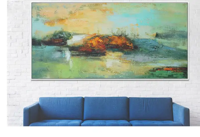 

Кофейная стена художественная роспись Абстрактная большая Абстрактная живопись холст картина Абстрактное Искусство Современная живопись деревенский кухонный Декор