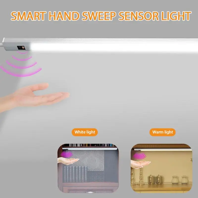 Портативная с датчиком движения ночное Light15 светодиодный 20 см шкаф купе