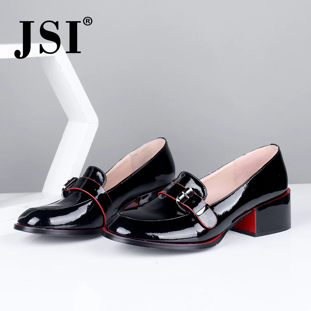 JSI/офисные женские туфли-лодочки Модные туфли из высококачественной коровьей