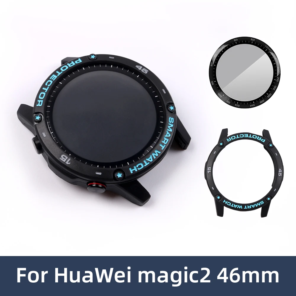 Чехол для Huawei Watch Honor Magic 2 46 мм цветной защитный чехол из ТПУ ремешок SIKAI Band