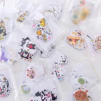 japanese cute sailor moon panda plant paper diary food stickers flakes scrapbooking stationery school supplies