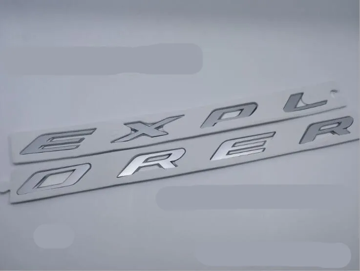 Для графитовой эмблемы капюшона серебряные буквы подходят для 2011-2019 годов