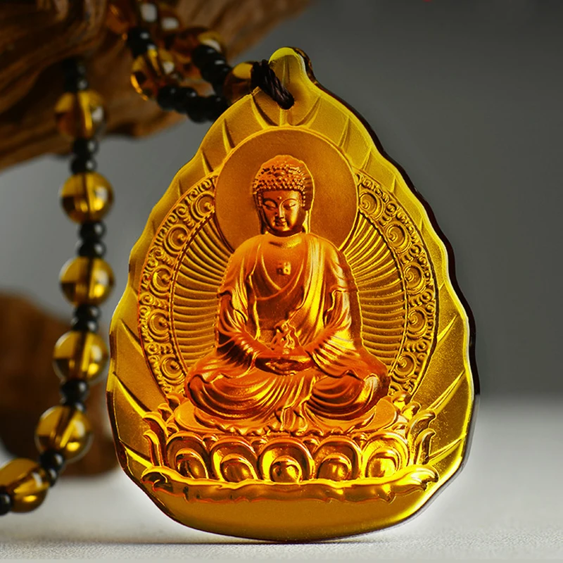 Exorcism кулон Guardian God Amitabha Гуаньинь мужское и женское ожерелье Будды | Украшения