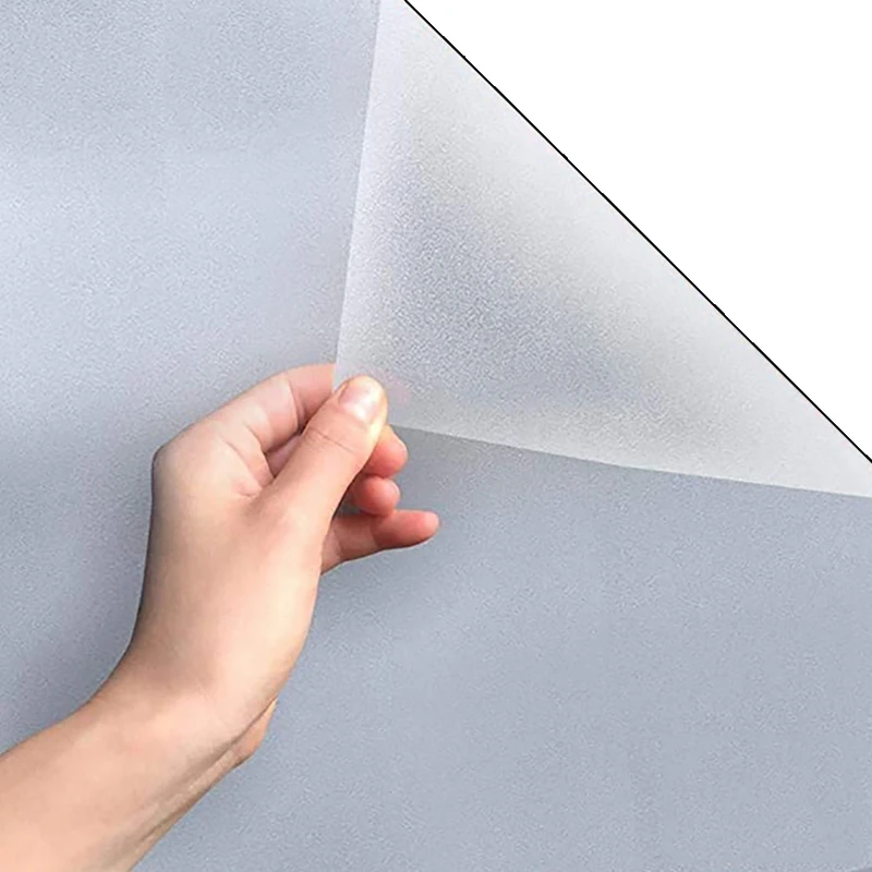 

Window Film Opaque. Self-Adhesive Glass Film - Static Bathroom Film Matt - Privacy Film Window