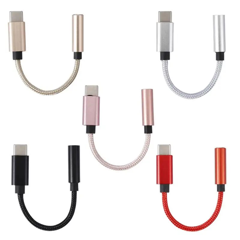 Адаптер для наушников USB Type C 3 5 AUX аудио кабель мм конвертер Letv 2 xiaomi Huawei P20 USBC