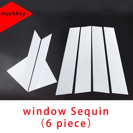 

Формовочная отделка для окна Jaguar Xf Sequin 6 шт. Chrome Xfl