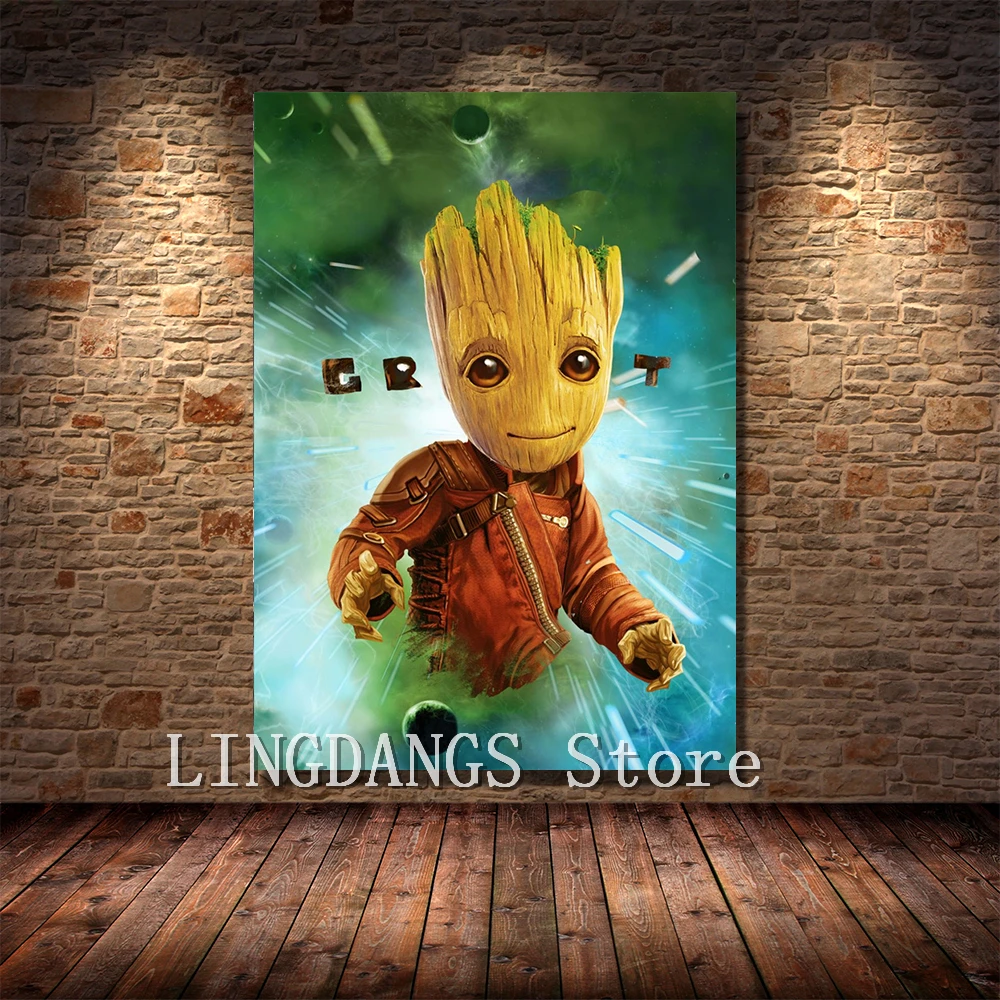 Постер с супергероями из фильма Marvel картина 5d &quotсделай сам&quot Стражи Галактики