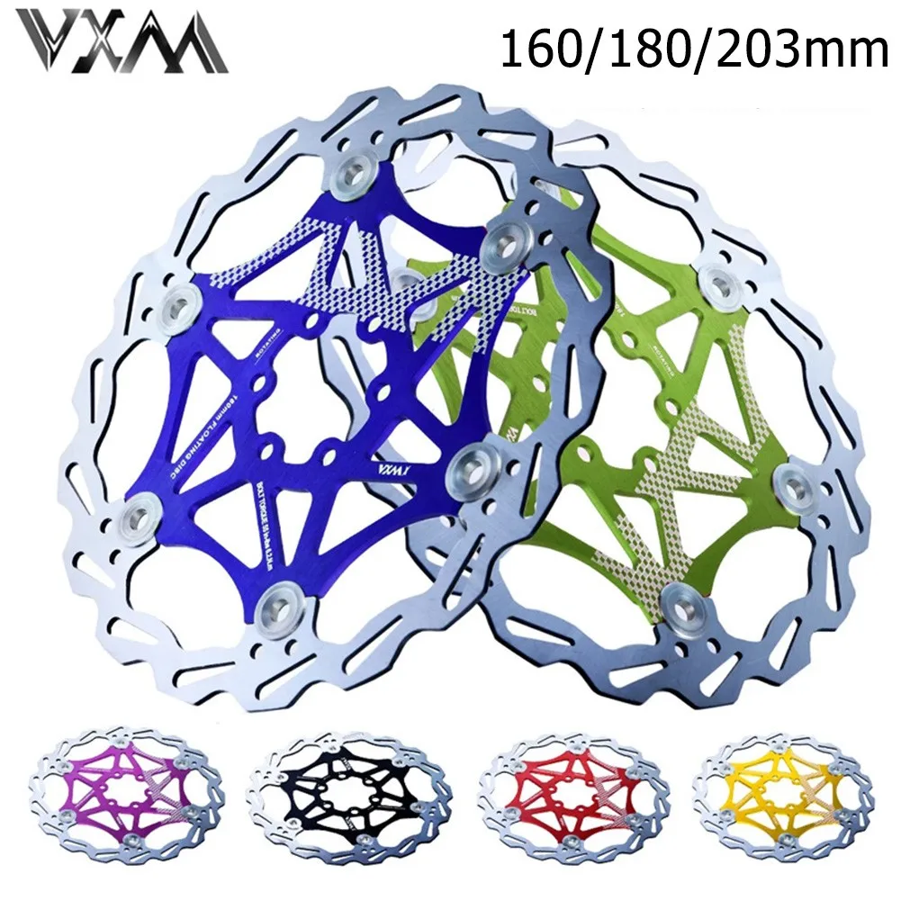 

VXM Bicycle Brake Mountain Bike Road Disc Brake Rotor 160/180/203mm Stainless Steel Brake Disc Rotors For MTB Road Bike