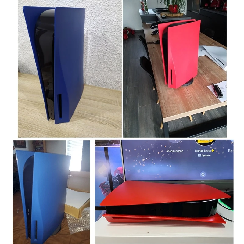 

Skin Shell Case Cover for PS5 Optical Drive Console Anti-Scratch Dustproof Plate R2JF