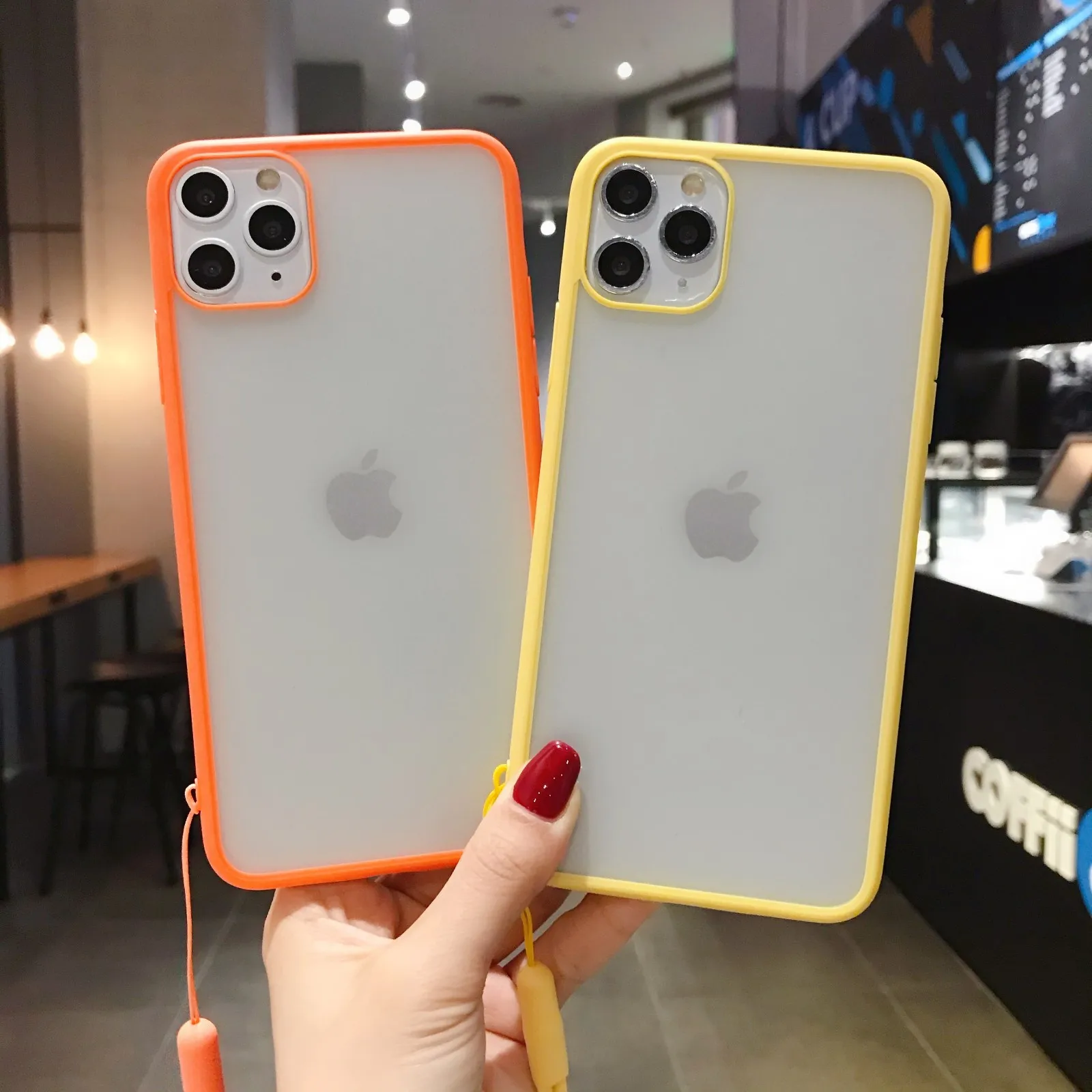 Телефонные чехлы для iPhone 12 11 Pro Max X XR XS 6 6s 7 8 Plus силиконовый матовый прозрачный