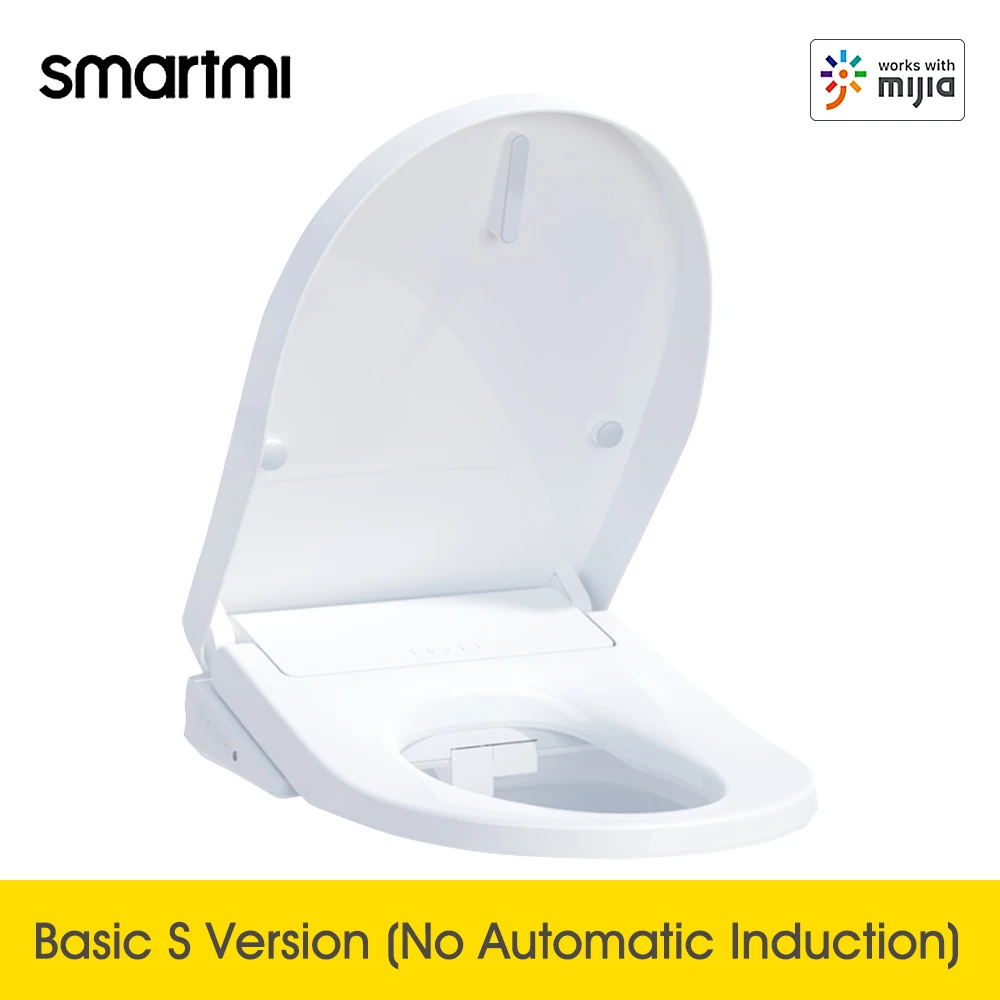 

Smartmi Smart Toilet Seat Lid Electric Toilet Cover Bidet Work with APP Remote Control1200W 220V