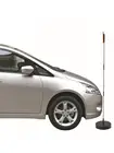 Автомобильный мигающий светодиодный светильник для парковки, сигнальный знак остановки, светодиодный знак остановки, помощник E7CA