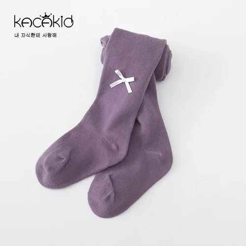 Kacakid/Новинка г.; 7 цветов; хлопковые детские колготки для девочек; Балетные колготки; розовые танцевальные колготки - Цвет: 1176 PURPLE