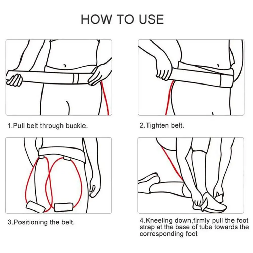 

Training Leg Strength Resistance Bands Fitness Resistance Bands Set Exercise Fitness Tube Workout Bands Strength Training Latex