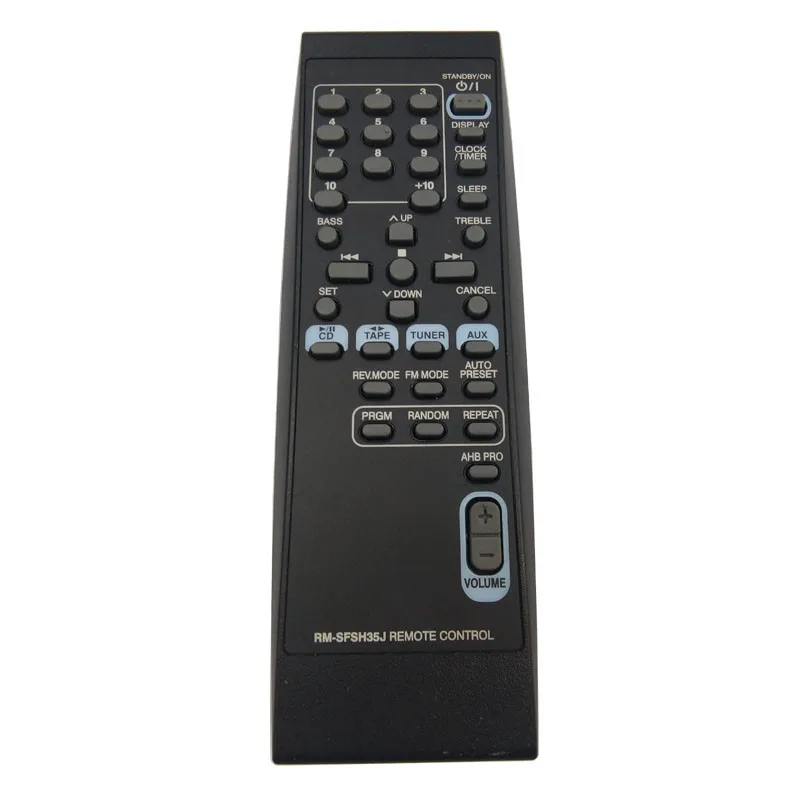 

Original Remote Control RM-SFSH35J for JVCC RM-SUXH35U UX-H33 CA-UXH35 CA-FSX3 FSSD9 UX-H37 SD5 FSSD7 UX5 CA-UXP58V