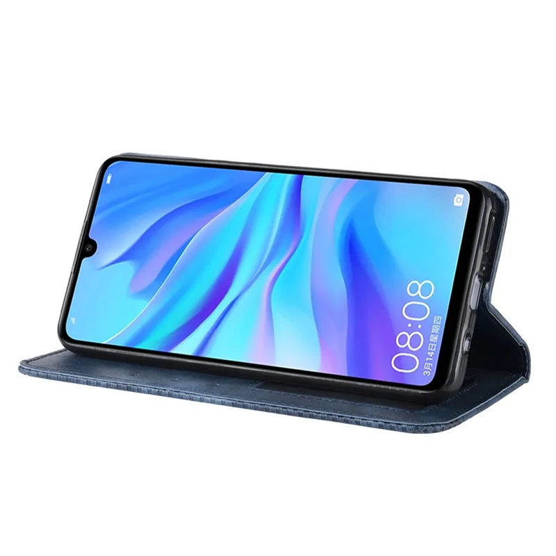 Флип чехол для Honor 10i кошелек задняя крышка из искусственной кожи телефона Huawei 10