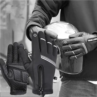 bicycle gloves winter touch screen unisex ski outdoor sports gloves with velvet full finger warmth non slip waterproof nr236