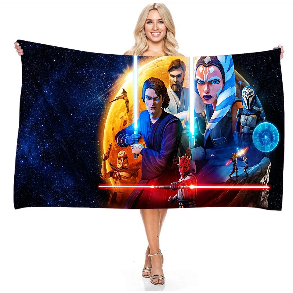 Полотенца из фильма &quotЗвездные войны&quot Люк Скайуокер Хан Соло Лиа органайзер