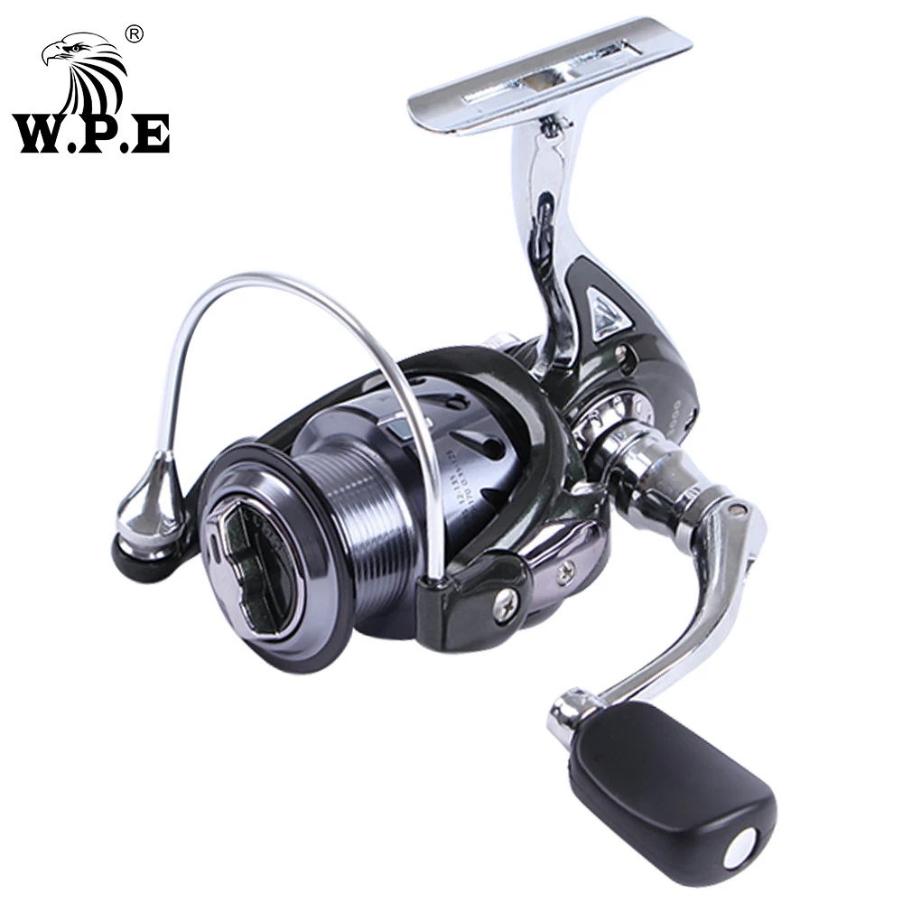 Рыболовная катушка WPE Steel Man 5 1: 1 2000 6000 10 + шарикоподшипники Max Deag 8 кг автоматическая
