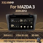 Автомагнитола TIEBRO 2 ГБ + 32 ГБ, 2DIN, Android 9,0, мультимедийный видеоплеер для Mazda 3 bk 2009-2013 Mazda3, навигация GPS, 2 din, DVD