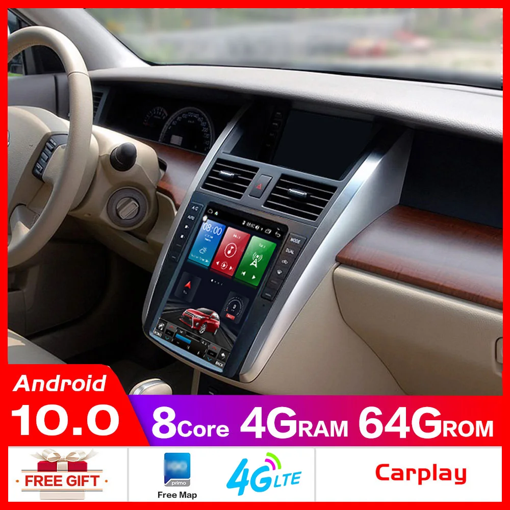 

128g 8 core Car radio GPS Navigation for Nissan teana J31 2003-2007 230JK 230jm For maxima 2003-2007 carplay android auto
