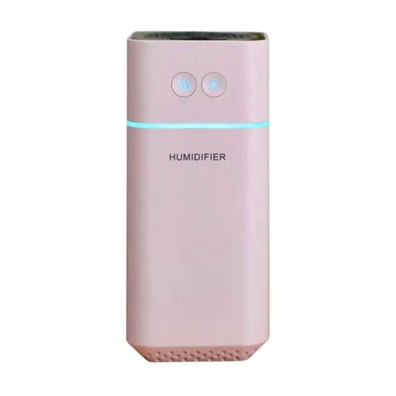 

Car Air Humidifier USB Charging Spin Discoloration Led Night Light 200mL Air Freshener Humidifier For Home Car Office