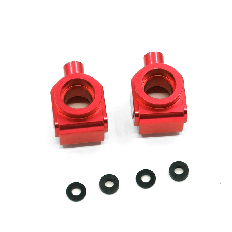 

2Pcs Aluminum Alloy Rear Wheel Axle Carrier Rear Axle Seat for Wltoys 104001 1/10 RC Car Upgrade Accessories