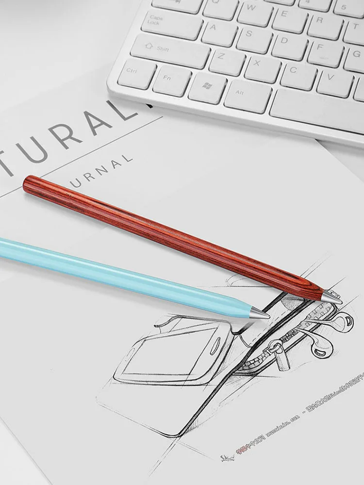 Полностью металлический износостойкий вечный карандаш без чернил старый