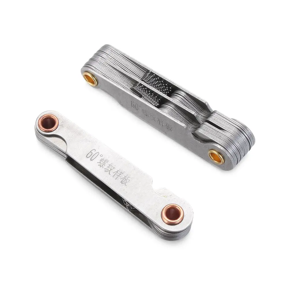 Cut Step 55/60 Degree Measuring Carbon Steel Gear Tooth Gauges Thread Plug Gauge Center Measurement Screw Pitch | Инструменты