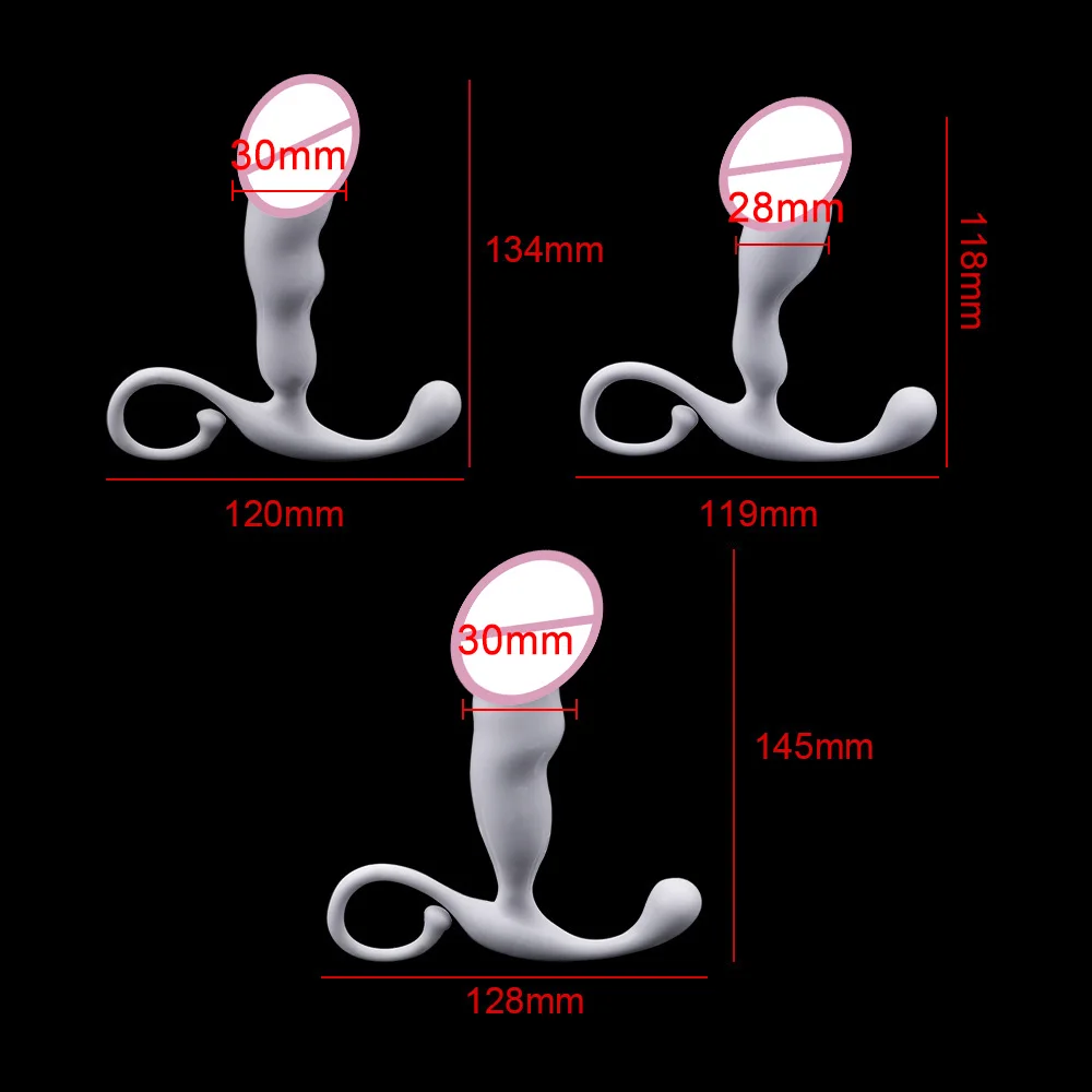Анальная пробка OLO для мужчин Анальный массажер простаты Стимулятор точки G