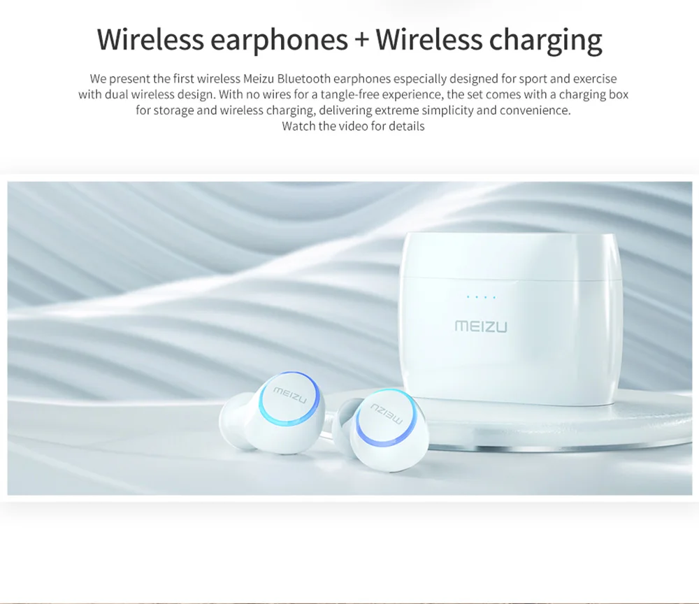 Глобальная версия Meizu POP 2 TW50S, беспроводные наушники Meizu POP2, Bluetooth 5,0, мини наушники-вкладыши, водонепроницаемые, с беспроводной зарядкой