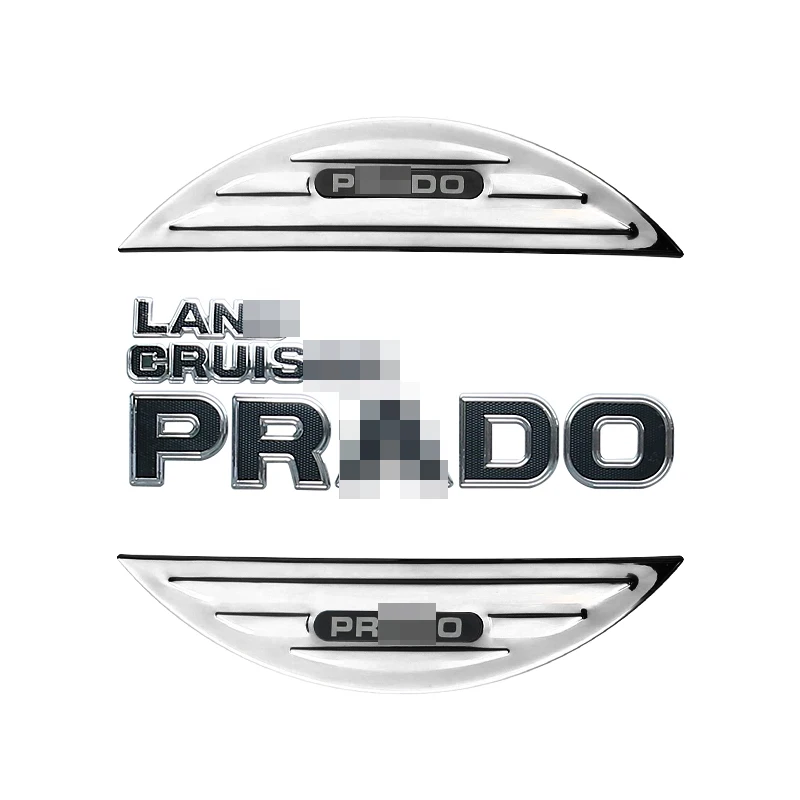For Toyota Land Cruiser Prado 150 Lc150 Letter Sticker Spare Tire Cover Decoration Tailgate Logo Modification Accessories | Автомобили и