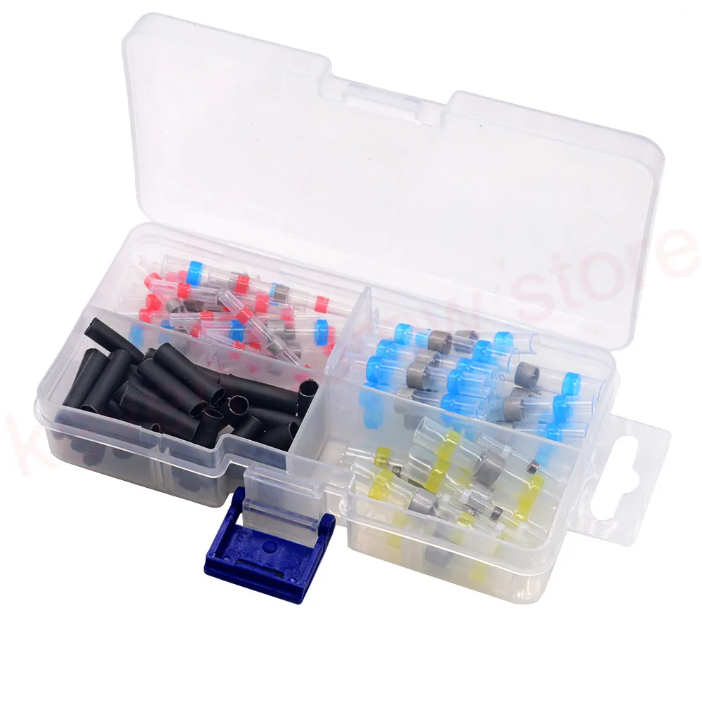 Уплотнительные клеммы для припоя водостойкие луженые медные 100 шт./кор. с