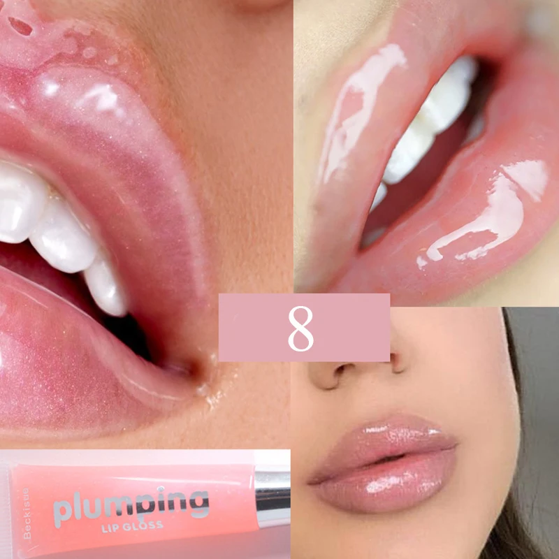 

Shiny Clear Lip Gloss Vitamin E Moisturizing Lip Tint Lip Plumper Oil Lipstick Base Lip Tint Women Crystal Lip Care Lip Gloss