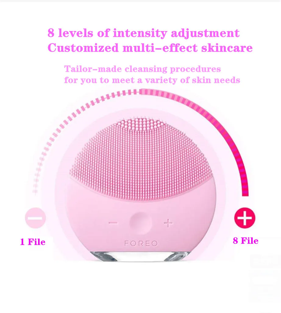 

Foreo Luna Mini 2 Face cleansing brush ,With Real LOGO, USB Charging, Waterproof, 8 Level