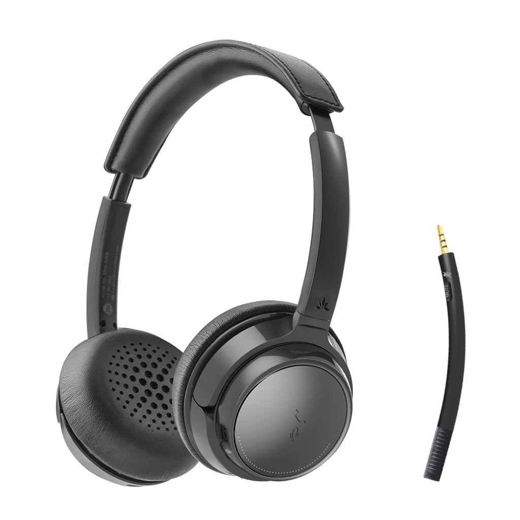 Avantree Bluetooth на ухо Гарнитура со съемным Микрофоном Hi Fi стерео наушники очень