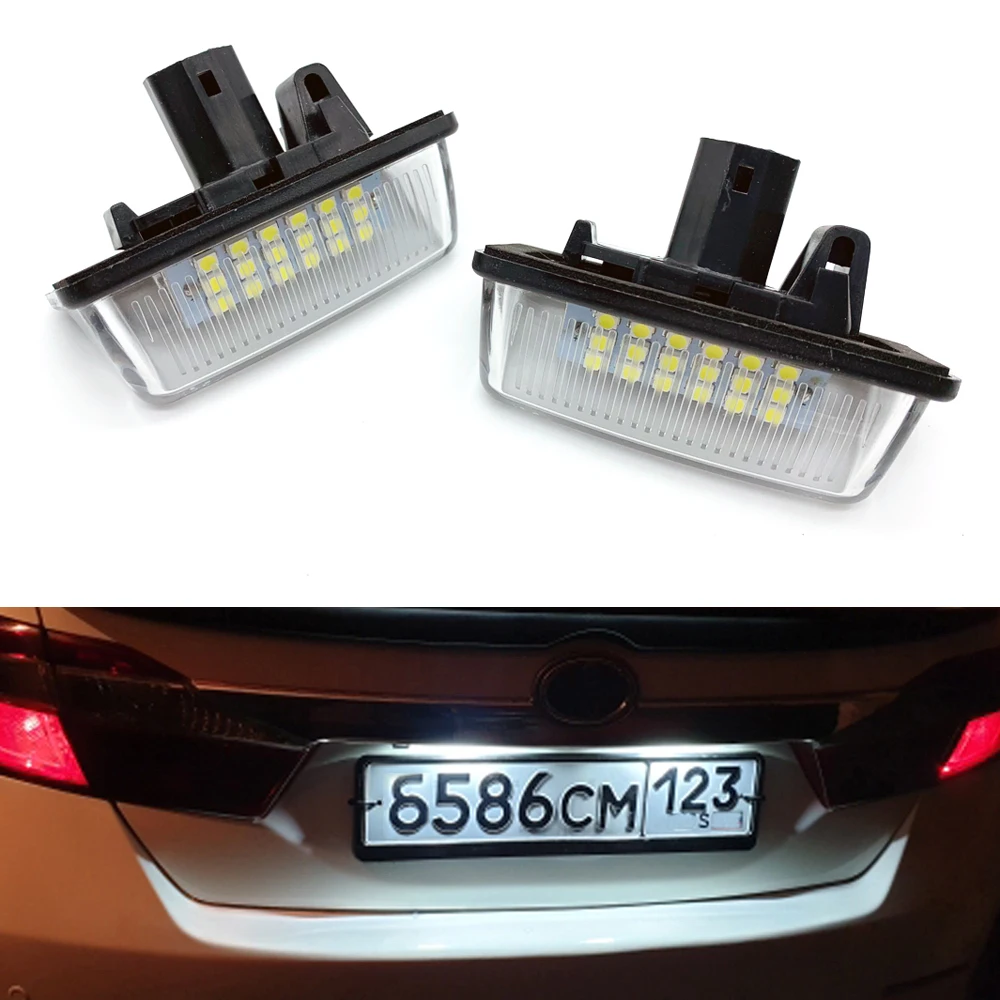Подсветка номерного знака для Toyota Corolla E11 Корона S180 Reiz Vios ноя Voxy Previa ACR50