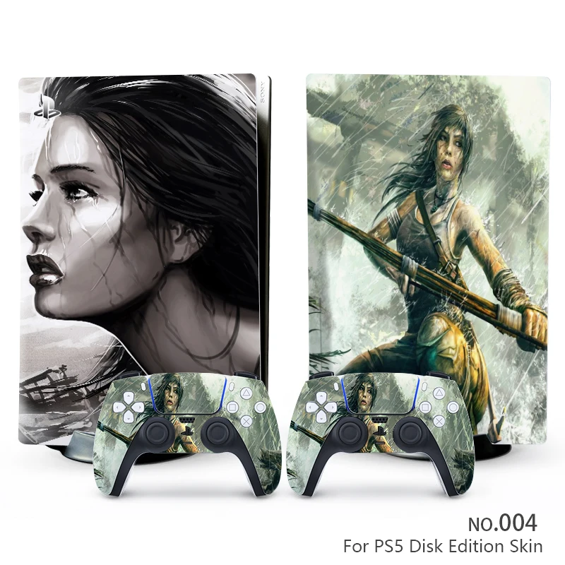 

Tomb PS5 Standard Disc Edition Skin Sticker Decal Cover for PlayStation 5 Console & Controller PS5 Skin Sticker Vinyl