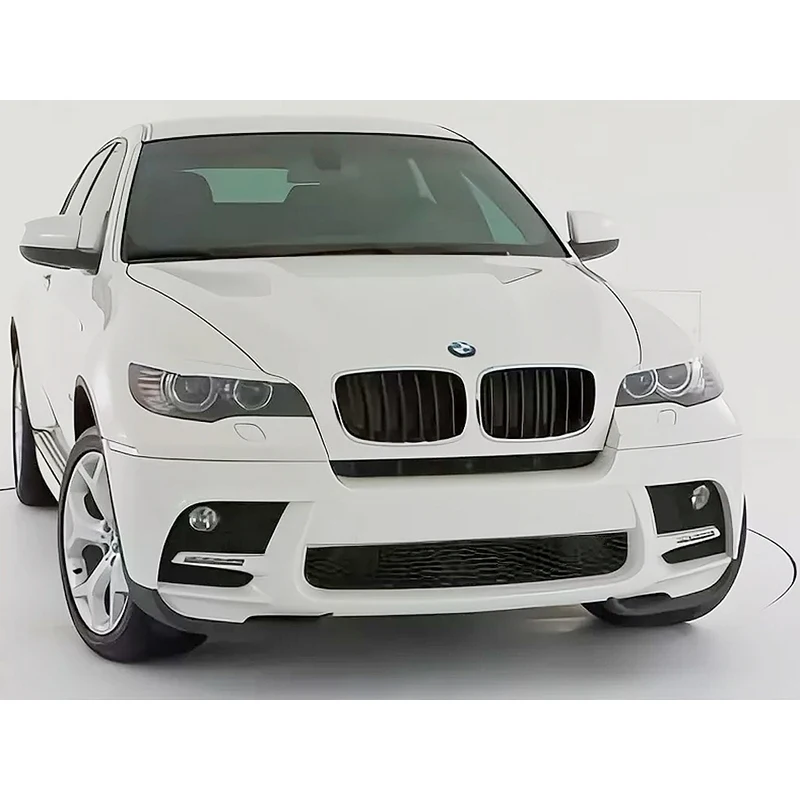 Накладки на фары реснички брови веки для BMW X6 E71 2008-2014 ABS пластик тюнинг накладка