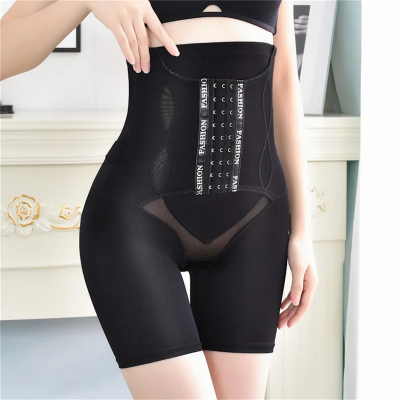 

High Waist Trainer Body Shaper Panties Women Letter Tummy Control Seamless Underwear Print Shapewear Butt Lifter Slimming Briefs
