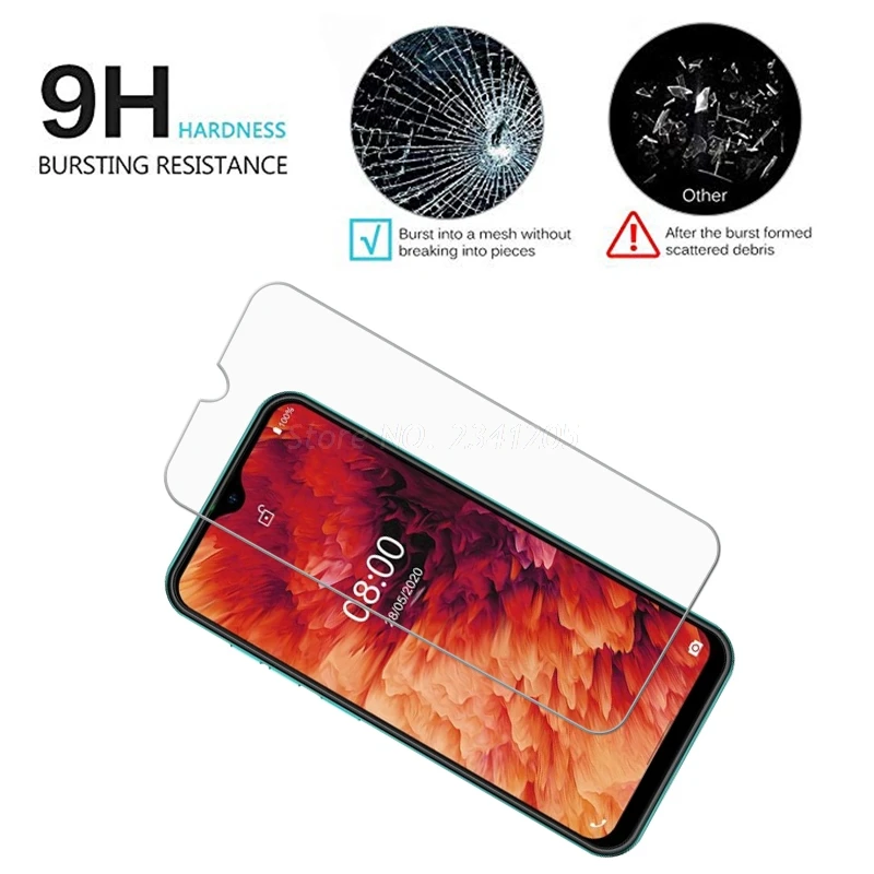 2 шт. закаленное стекло для Ulefone Note 8P 7 7P Защита экрана 2.5D 9H X Note8P защитная пленка