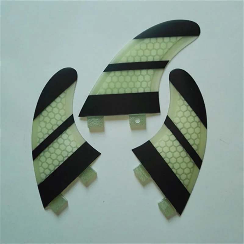 

srfda shipping surfboard fin New Design hotsales homb fiber glass FCS G3 fins 3pcs/set S size for surfing fins