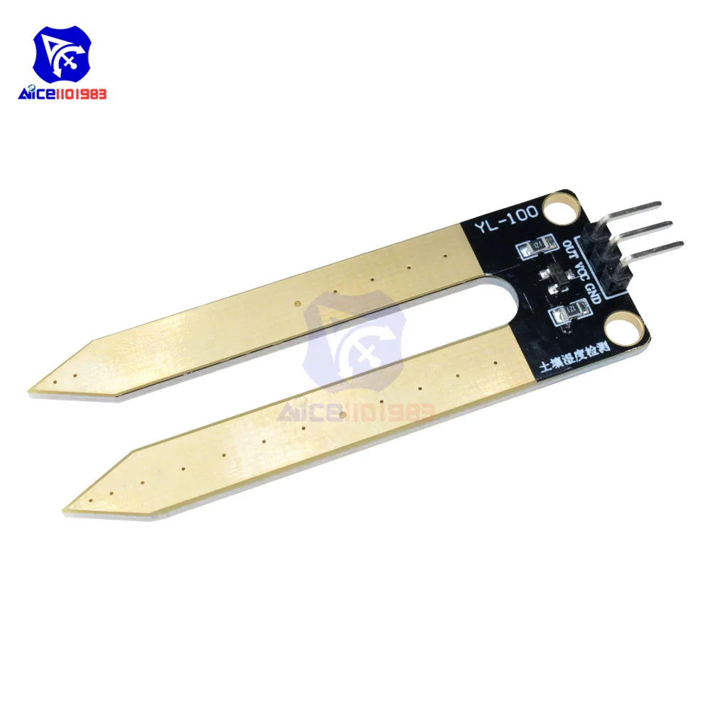 Модуль обнаружения почвы diymore гигрометр датчик влажности плата для Arduino MEGA2560 UNO DC 3